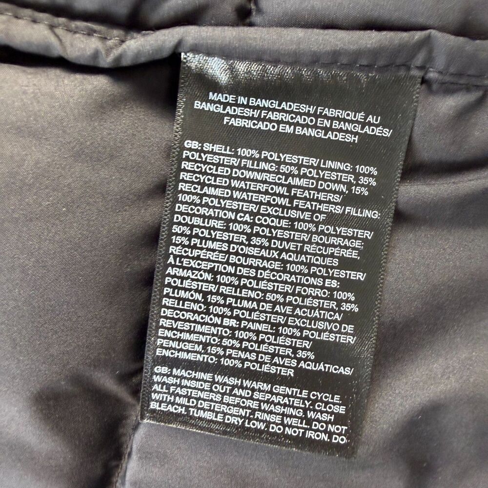 The North Face Women’s Aconcagua Down Parka Black Hooded Size Small NWT - Picture 10 of 14